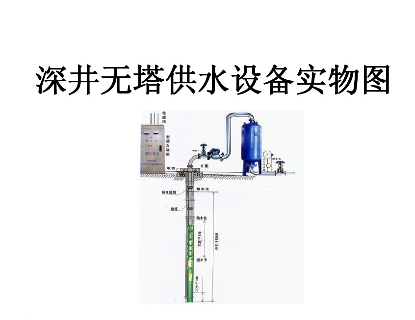 庐江县井泵无塔式供水设备